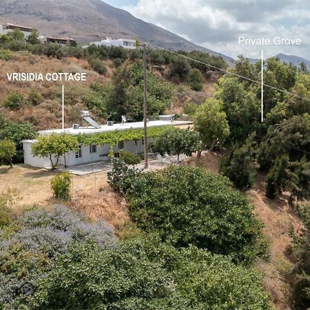 Vrisidia Cottage - Nature, Seaview & Relax Plakias Dış mekan fotoğraf