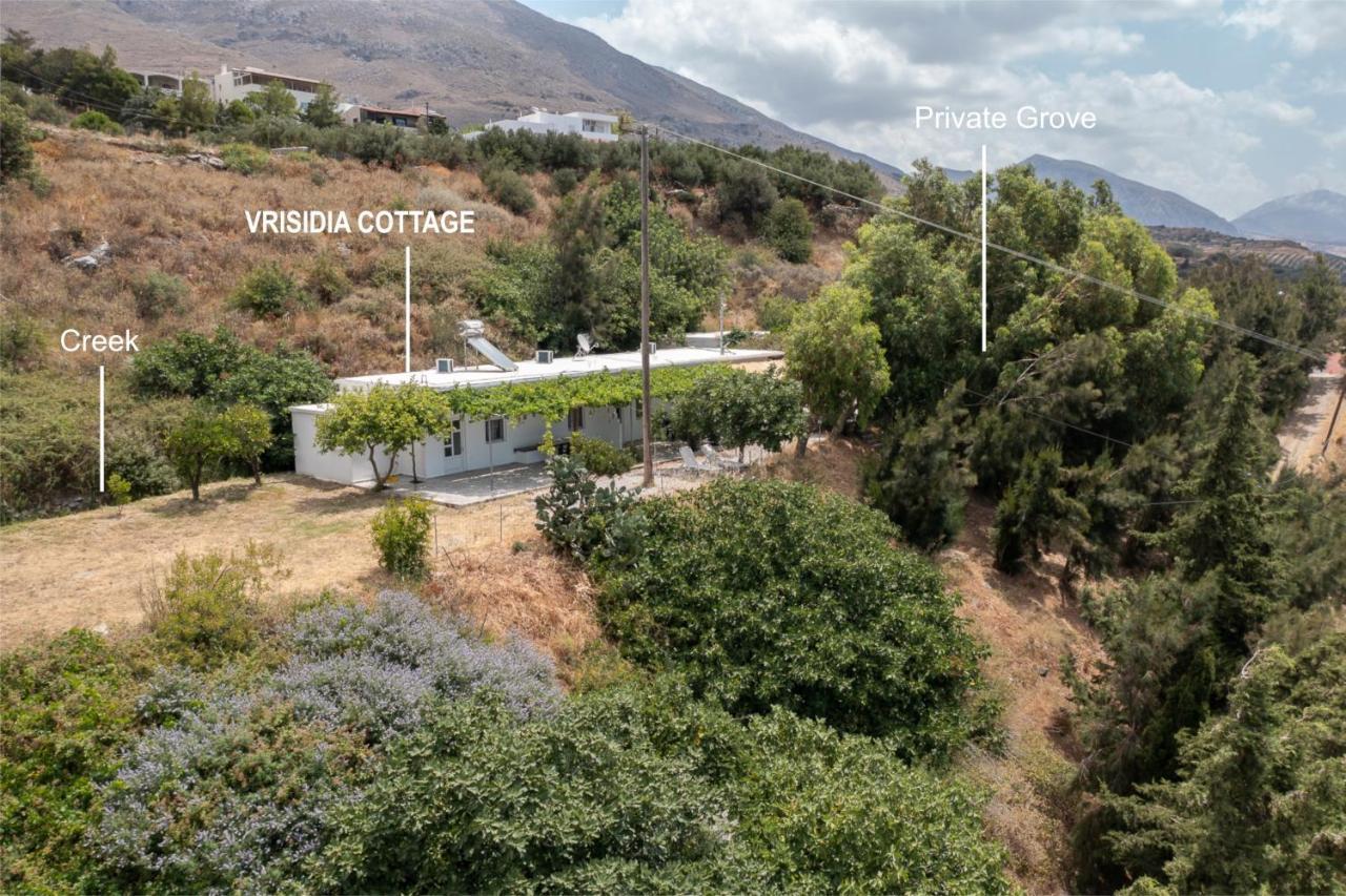 Vrisidia Cottage - Nature, Seaview & Relax Plakias Dış mekan fotoğraf