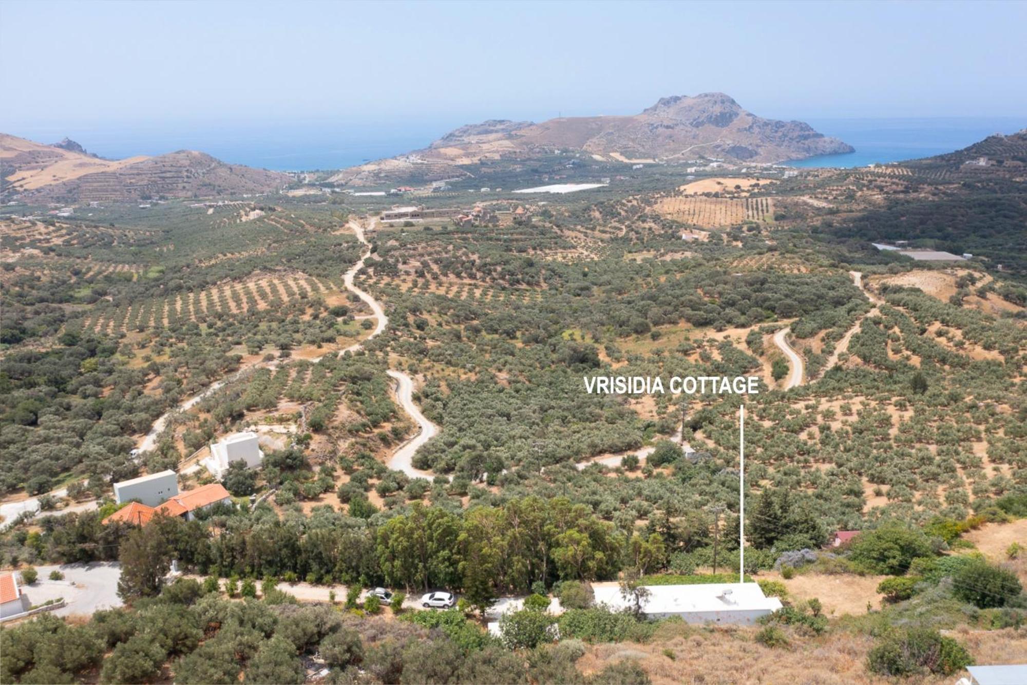 Vrisidia Cottage - Nature, Seaview & Relax Plakias Dış mekan fotoğraf