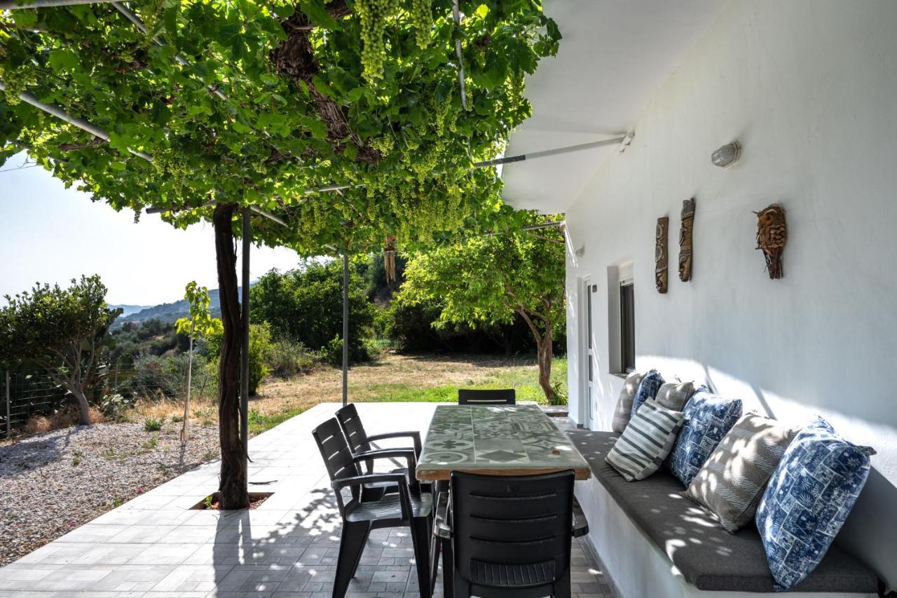 Vrisidia Cottage - Nature, Seaview & Relax Plakias Dış mekan fotoğraf